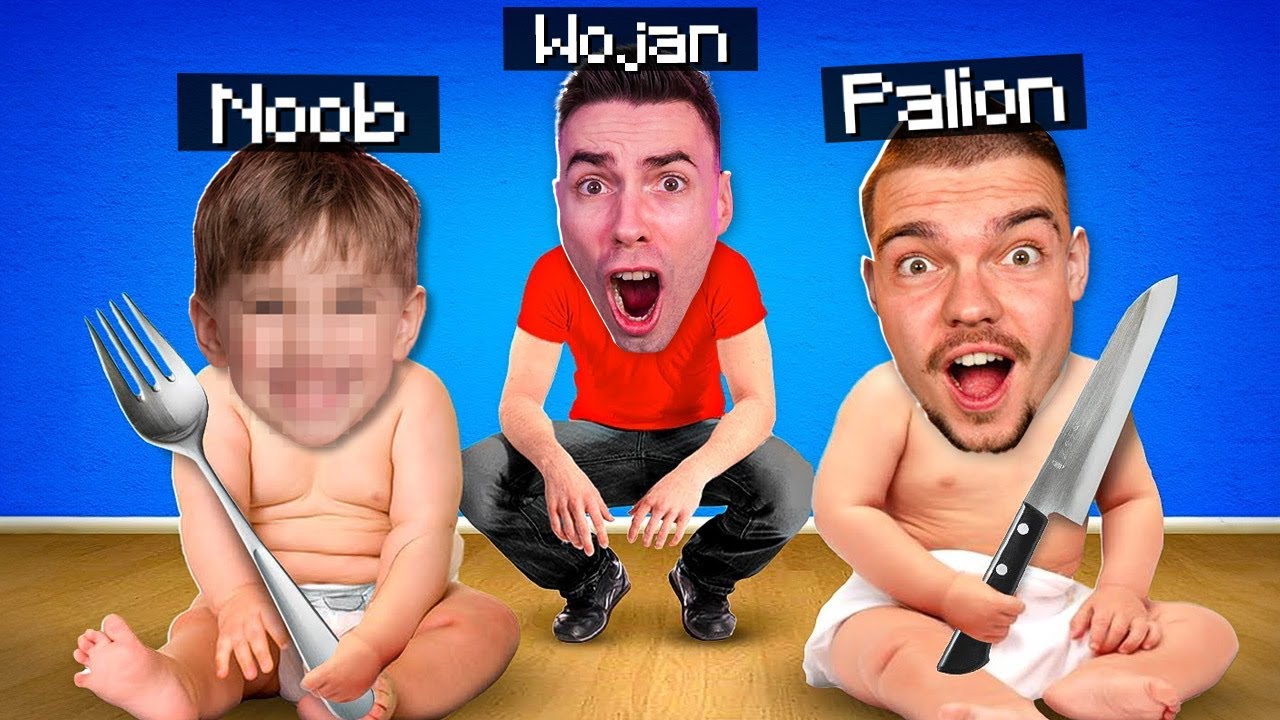 TATA WOJAN VS DZIECI PALION i NOOBEK! 😂 *śmieszne*