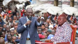 Live: Ruto Massive Rally in Murang'a Destroying Gachagua!