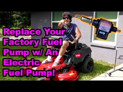 Video: Cum funcționează o pompă de combustibil pentru un tractor cu gazon?