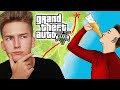 GTA V - PRZEZ CAŁĄ MAPĘ po PIJANEMU CHALLENGE! 🥴