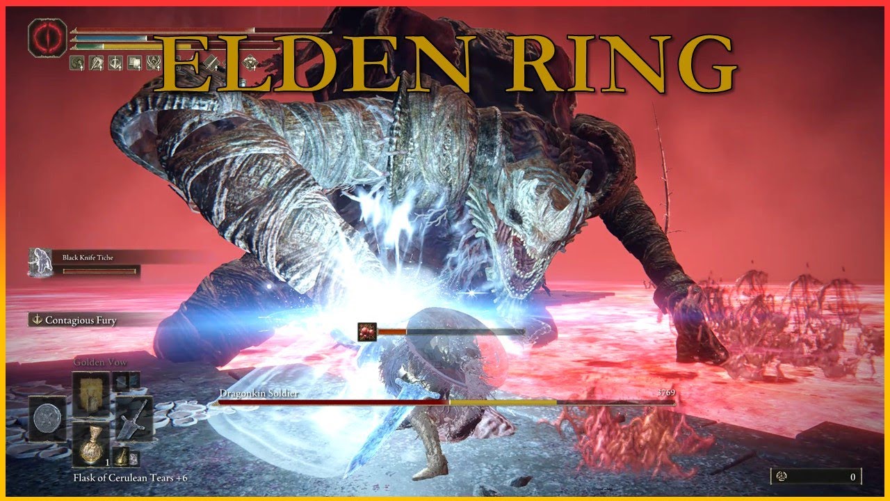 Elden Ring - Surviving Scarlet Rot/ Mushroom Crown/ Dragonkin/ Secret Boss Fight/ Scorpion's Stinger