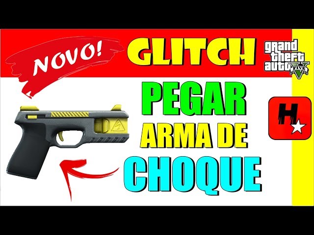 ✓ GTA V COMO PEGAR ARMA DE CHOQUE E USAR SESSÃO PÚBLICA 🔴NÃO SALVA PS4 ✓ 