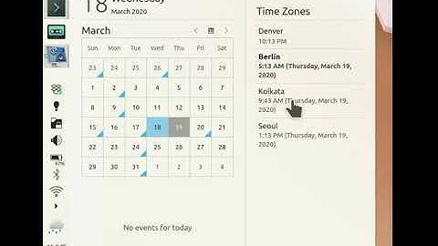 Plasma 5.19.0 - Digital Clock applet’s pop up