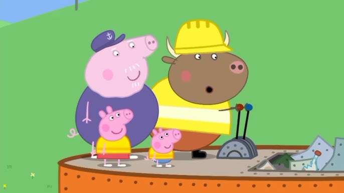 Peppa Pig - Peppa e o Policial Panda trabalham #peppa #peppapig #kids