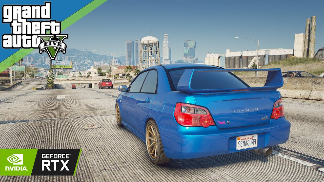 GTA 5 Mods - SUBARU IMPREZA WRX STI 2004 - Test Drive Gameplay - YouTube