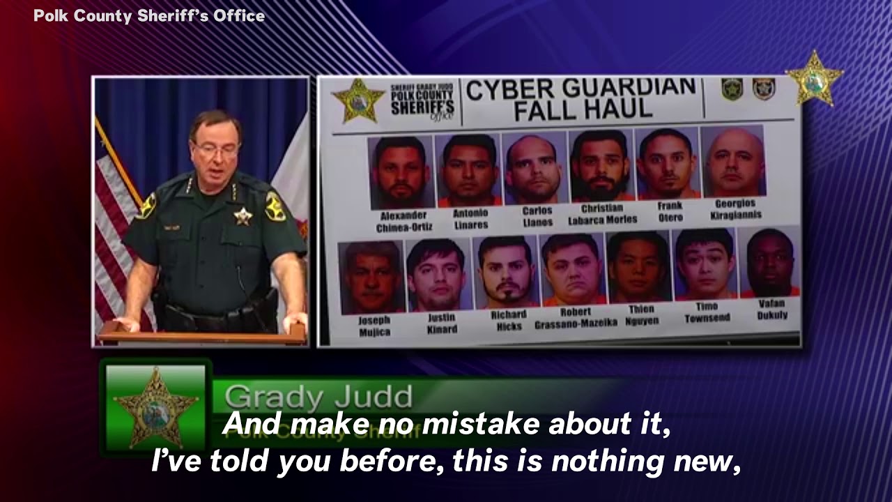 13 Alleged Child Sex Predators Arrested In Florida - YouTube