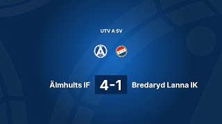 Älmhults IF - Bredaryd Lanna IK (4-1)