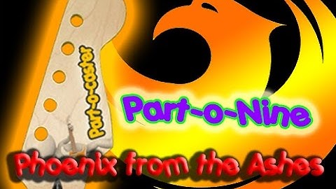 Build a Custom Strat Guitar from parts - Phoenix from the ashes - Part-o-caster Part 9