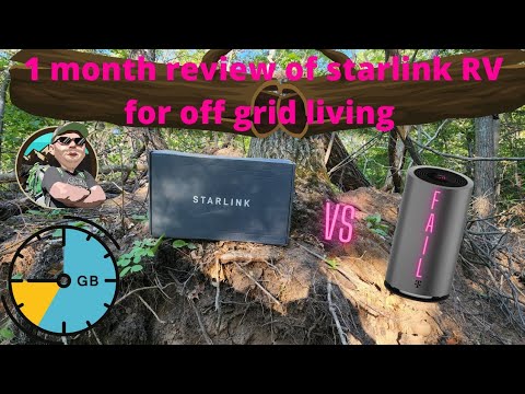 1 month review of starlink rv for off grid living