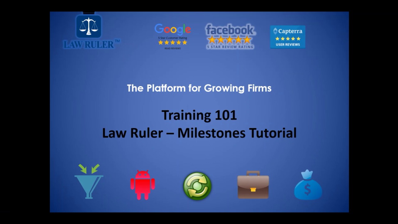 Using Milestones and Workflow Templates to Ensure Success at Your Firm - Law Ruler