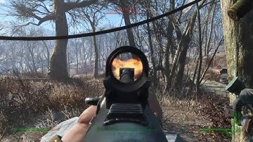 Fallout 4 Deathclaw Fight Random Encounter