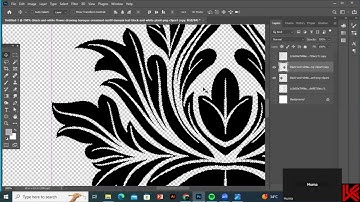 Zoom online class color selection and layer applying in Textile Designing in urdu and Hindi