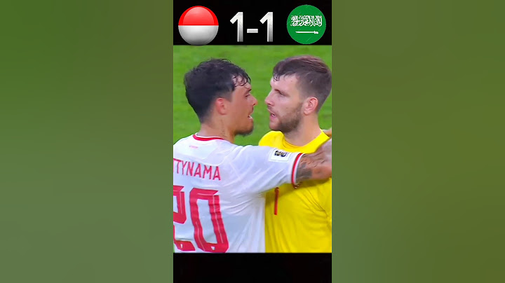 Indonesia VS Saudi Arabia WC Qualifier 2026 Imajinary Highlights #shorts#youtube#indonesia