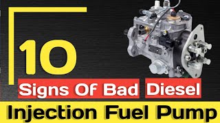 how to tell if your diesel fuel injection pump is bad  injector pump problems symptoms