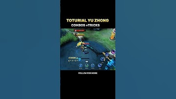 YU ZHONG TOTURIAL BY COMBOS TRICKS ✅