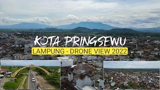 Pesona Kota Kabupaten Pringsewu, Lampung | Drone view