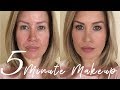 5 MINUTE QUICK AND EASY MAKEUP TUTORIAL | Risa Does Makeup
