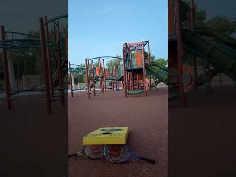 Corn hole shot #cornhole #sports #trickshot #trickshots