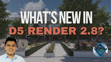 What are the new features in D5 Render 2.8