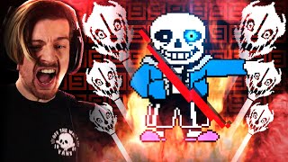 I BEAT SANS The GENOCIDE ROUTE in Undertale is DONE. (Undertale Genocide Ending)