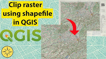 Clip raster using polygon in QGIS