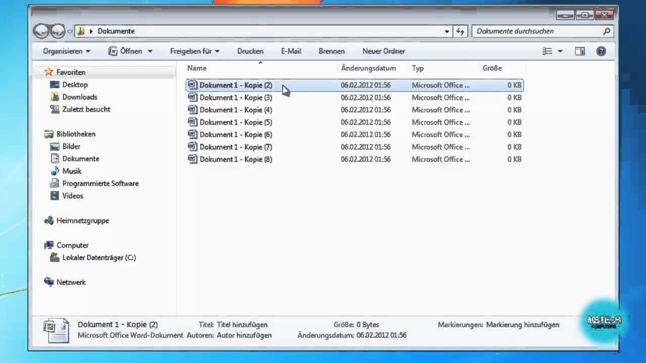 Mehrere Dokumente gleichzeitig öffnen - YouTube
