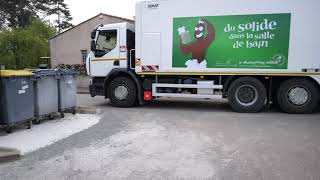 Florian chauffeur de camion benne à ordures ménagères