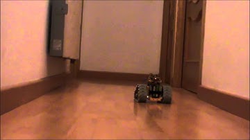 Caterpillar robot controlled with ipad wifi.