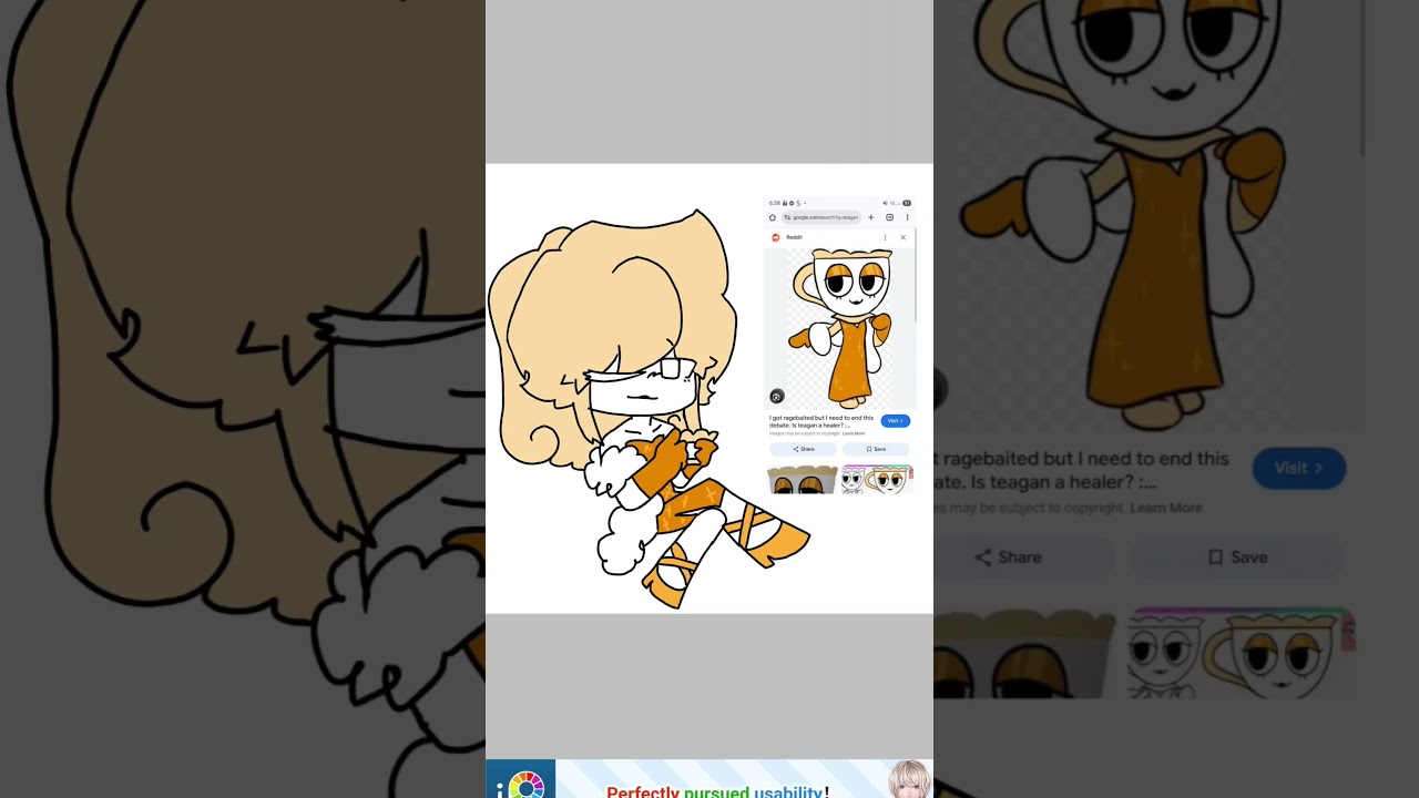 Teagan!!! Dandy's World/DW/Roblox (Never drawing her ever again) 😭