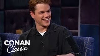 Matt Damon On 'Late Night With Conan O'Brien'  12/28/99 | Late Night with Conan O’Brien