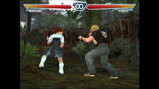 Tekken 4, Miharu Hirano Throws, Holds & 10-Hit Combo Compilation