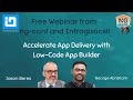 Accelerate app delivery with lowcode app builder  infragistics   ngconf webinar 2024 