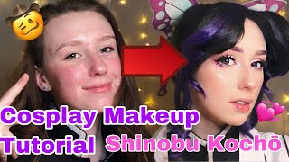 Makeup Tutorial (Cosplay): Shinobu Kocho