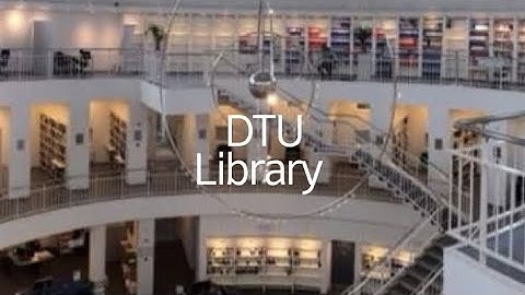 #DTU library vlog