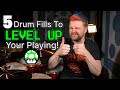 5 drum fills to level up your drumming  drum lesson  that swedish drummer