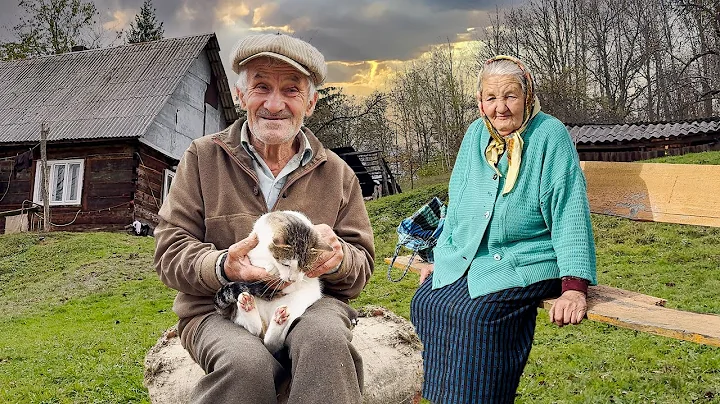 Happy old age of an elderly couple in a mountain village far from civilization - DayDayNews