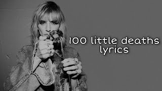 Juliet Simms - 100 little deaths (Lyrics ♡)