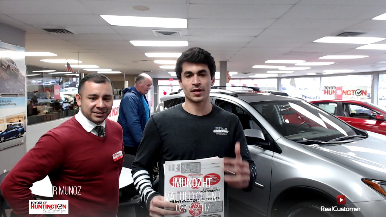 A Customer Reviews Toyota of Huntington and Javier Munoz YouTube