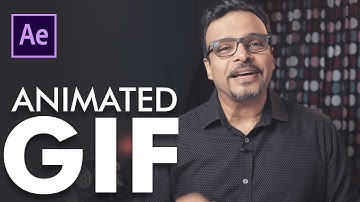 How to Export Animated GIF from After Effects  - اردو / हिंदी [Eng Sub]