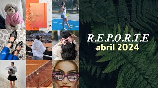R.E.P.O.R.T.E abril  recomendaciones, series, películas, retos, abriendo cajas y más | Nancy Loaiza