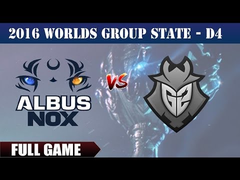 ANX vs G2 - LoL WCS 2016 D4 - Oct 02, 2016 | Albus NoX Luna vs G2 Esports