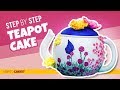 How To Make a Teapot CAKE! | Step By Step | How To Cake It