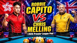 You Won’t Believe This Match! | ROBBIE CAPITO VS CHRIS MELLING | 2026 Premier League Pool