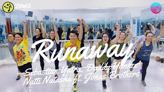 RUNAWAY - Sebastián Yatra, Daddy Yankee, Natti Natasha ft. Jonas Brothers - Zumba Dance Fitness