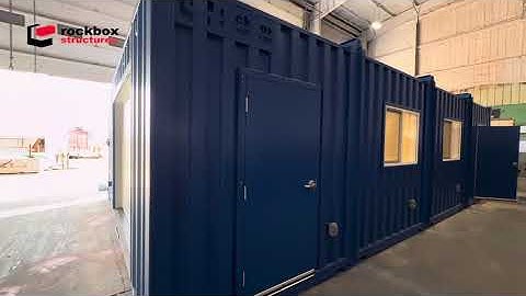 4 containers converted into one BIG Shop Space!! Prefabricated and delivered for immediate use!!
