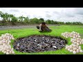 WOW! Unbelievable This Fishing ! - Catching A lot Eggs &amp; Catfish - Amazing videos