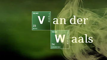 ¿Por qué los van der Waals son los más débiles?