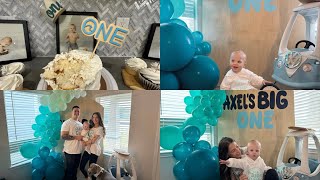 Baby boys first birthday / THE BIG ONE