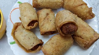 Chicken Samosa Roll Recipe || Ramadan Special Recipe || Ghare's Kitchen ||