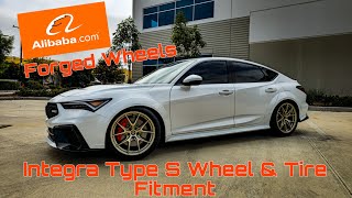 Integra Type S with Alibaba Forged Wheels. Fitment , Specs, and First Impressions